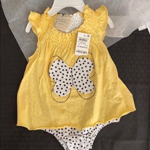 12 M first impression one piece butterfly outfit